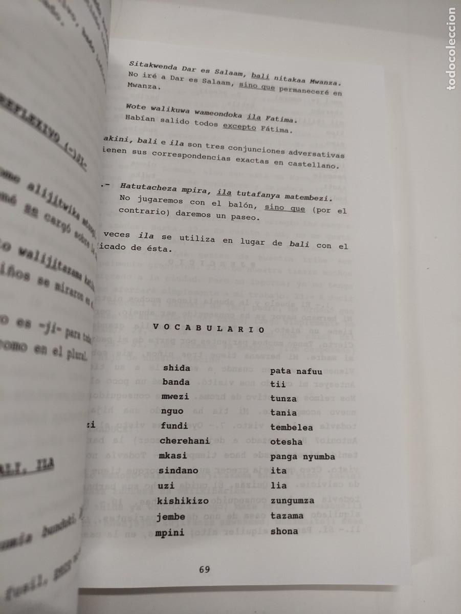 Libros de segunda mano: GRAMATICA SUAHILI - PIET VAN PELT - Foto 3