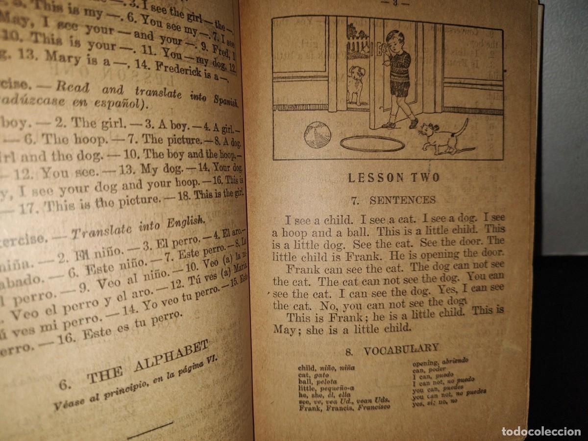 Libros de segunda mano: 80- M&Eacute;TODO DE INGL&Eacute;S. PRIMER LIBRO - J. HAMILTON - 1954 - Foto 8