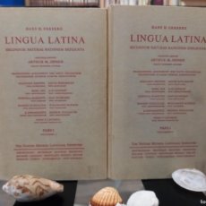 Libros de segunda mano: HANS H. OERBERG - LINGUA LATINA PARS 1 - VOLUMEN 1 Y 2 / 1965