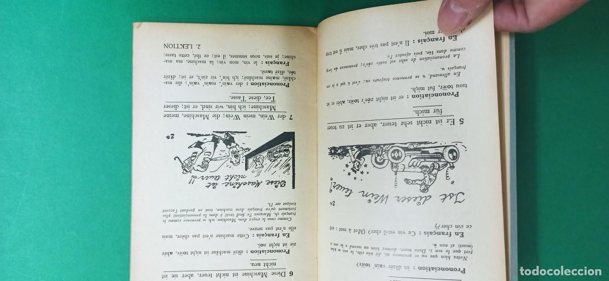 Libros de segunda mano: Antiguo librito curso alem&aacute;n sin dolor. Idiomas. - Foto 5