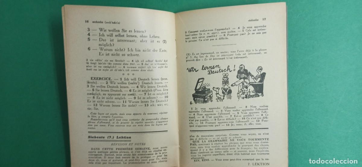 Libros de segunda mano: Antiguo librito curso alem&aacute;n sin dolor. Idiomas. - Foto 6