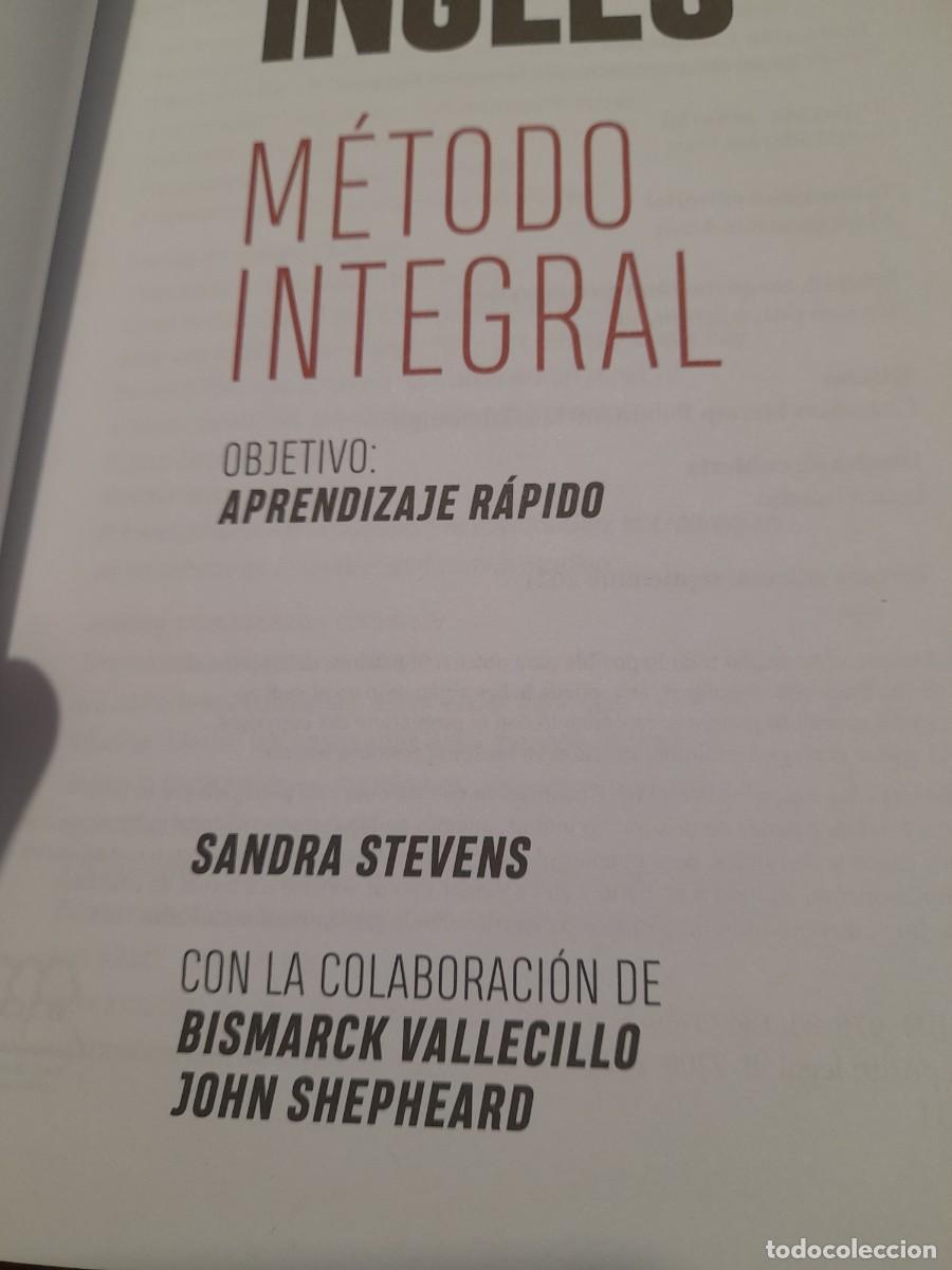 Libros de segunda mano: Libro con cd curso de idiomas Larousse ingl&eacute;s m&eacute;todo integral Sandra Stevens - Foto 2