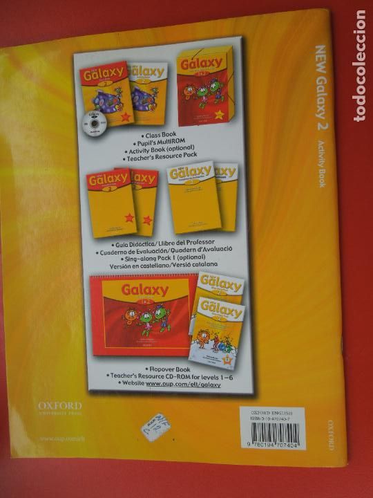 Libros de segunda mano: NEW GALAXY -2- ACTIVITY BOOK - OXFORD - - Foto 3