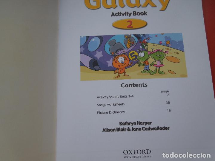 Libros de segunda mano: NEW GALAXY -2- ACTIVITY BOOK - OXFORD - - Foto 2