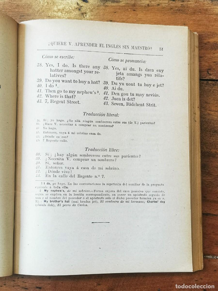 Libros de segunda mano: MEYER, Henry. &iquest;Quiere usted aprender el ingl&eacute;s sin maestro? - Foto 2