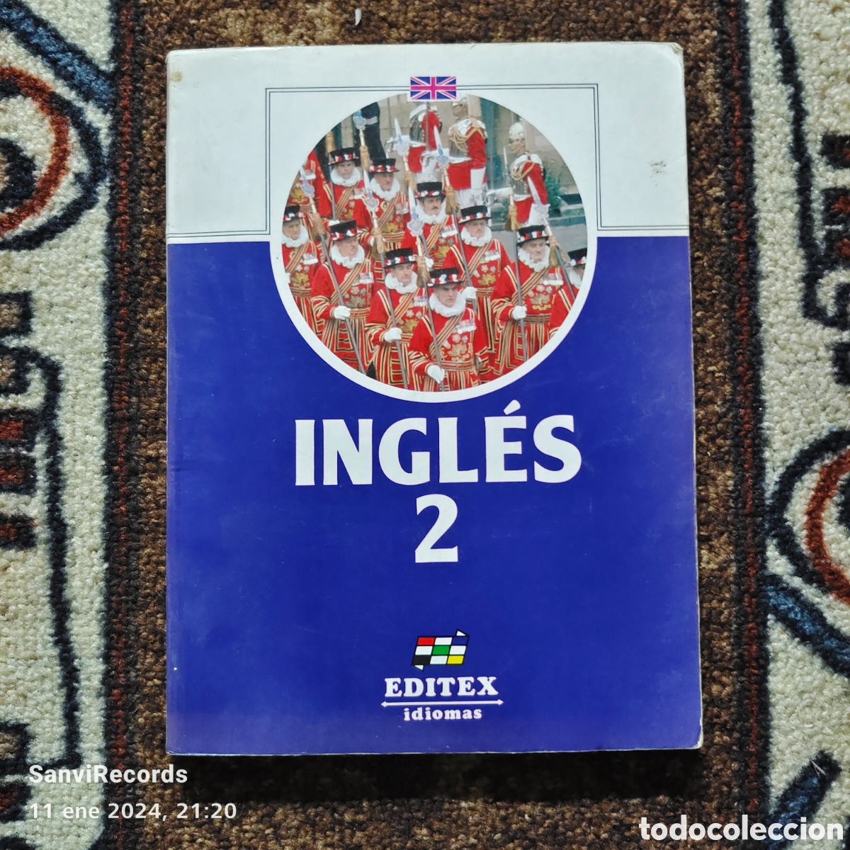 Libros de segunda mano: INGL&Eacute;S 2 (EDITEX IDIOMAS) - Foto 1