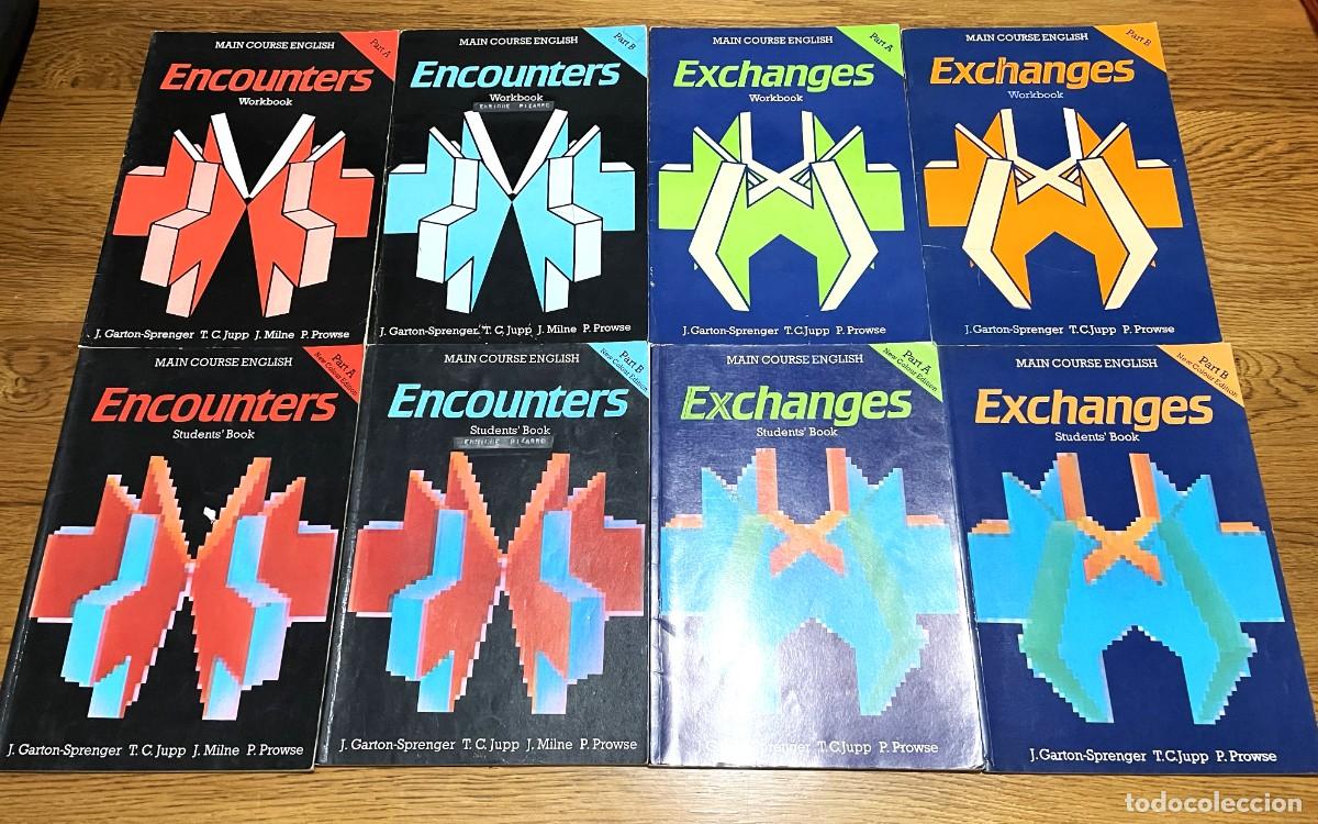 Libros de segunda mano: ENCOUNTERS y EXCHANGES Libros de 4 cursos/niveles de Ingl&eacute;s Main Course English - Foto 1