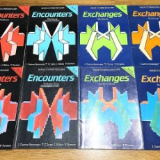 Libros de segunda mano: ENCOUNTERS Y EXCHANGES LIBROS DE 4 CURSOS/NIVELES DE INGLÉS MAIN COURSE ENGLISH