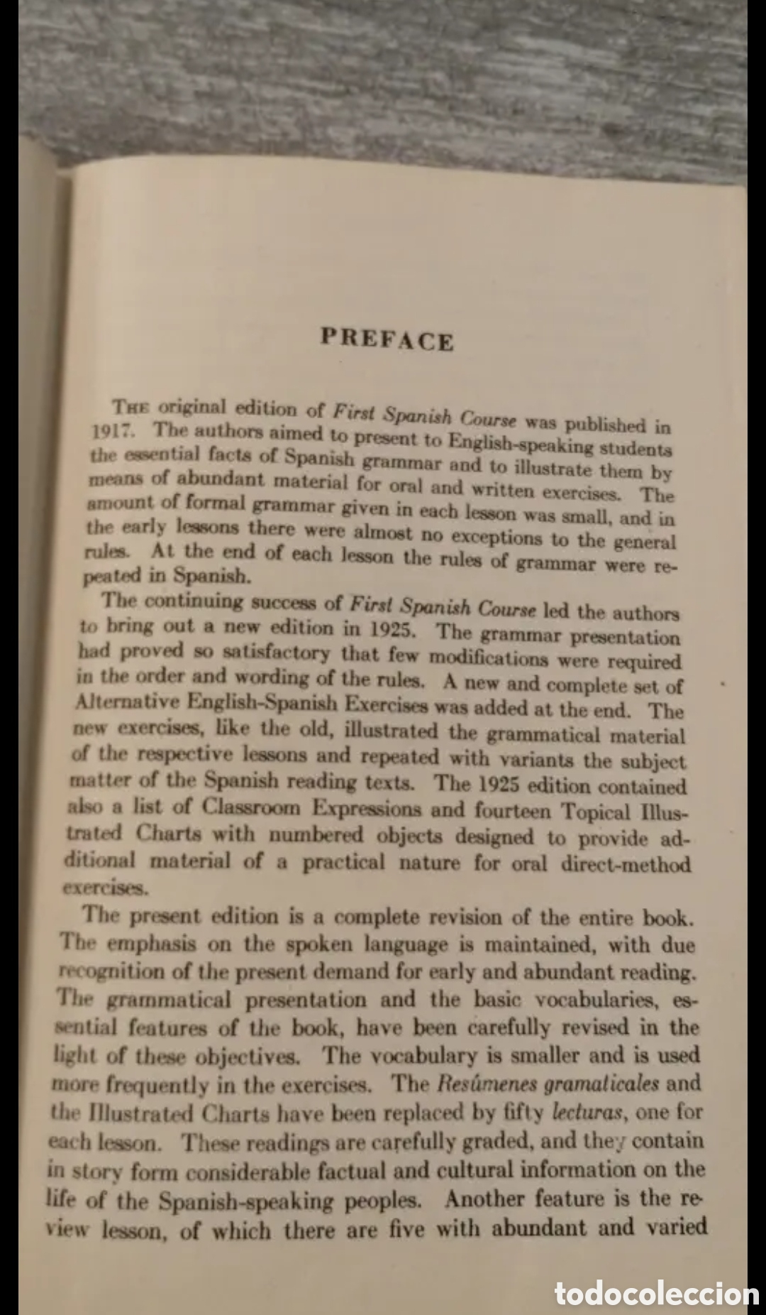 Libros de segunda mano: 1952 New First Spanish Course - Foto 7