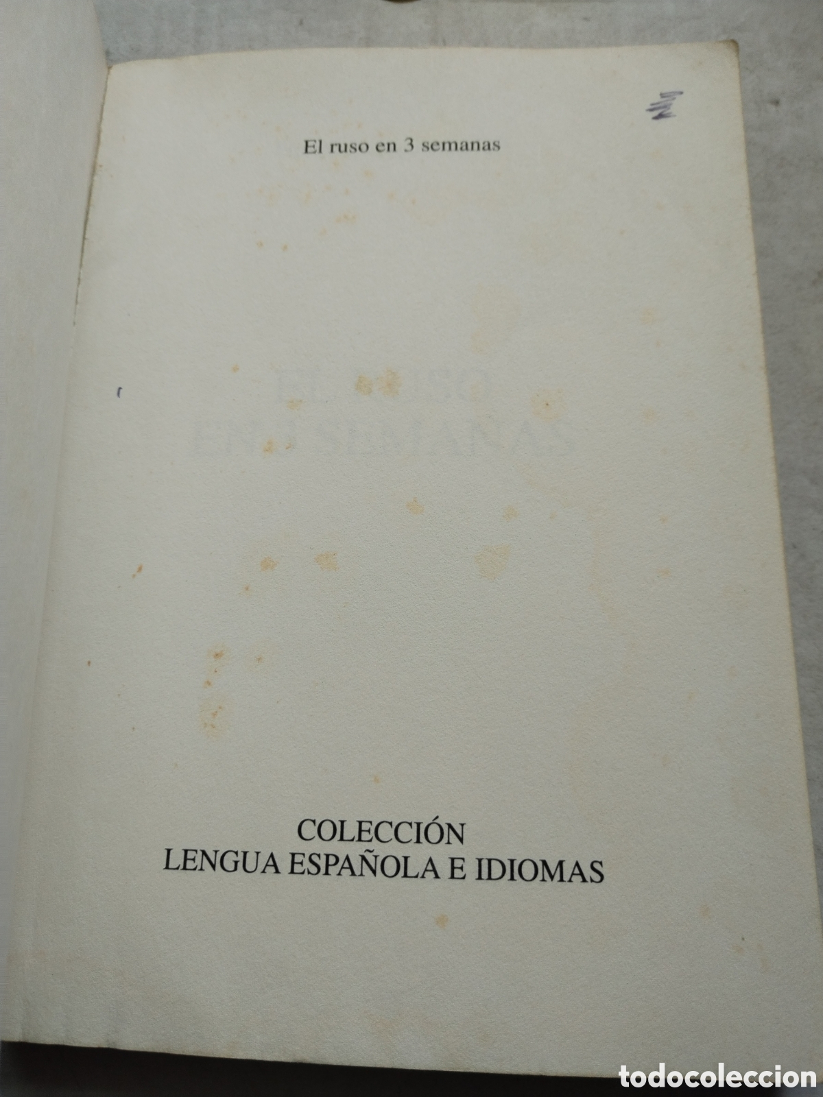 Libros de segunda mano: EL RUSO EN 3 SEMANAS - Foto 3