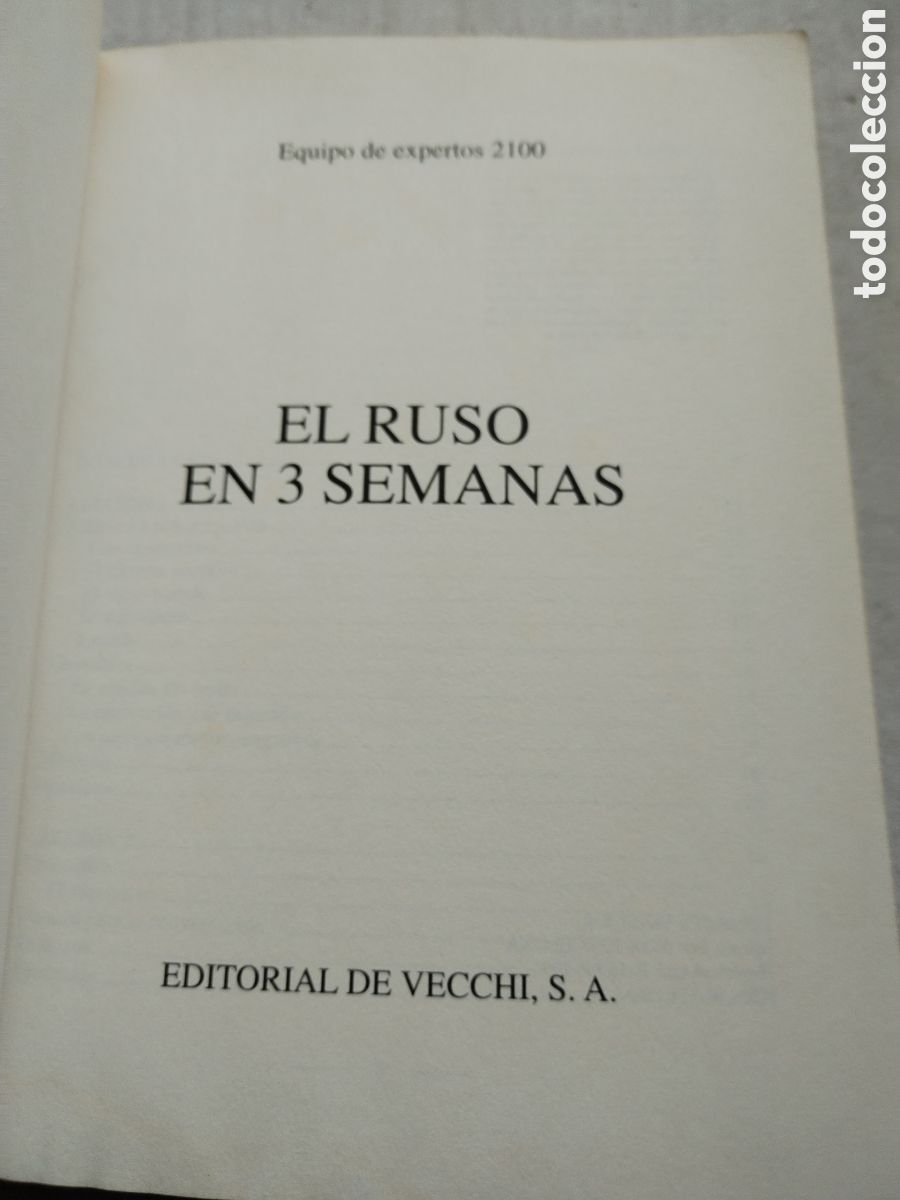 Libros de segunda mano: EL RUSO EN 3 SEMANAS - Foto 4