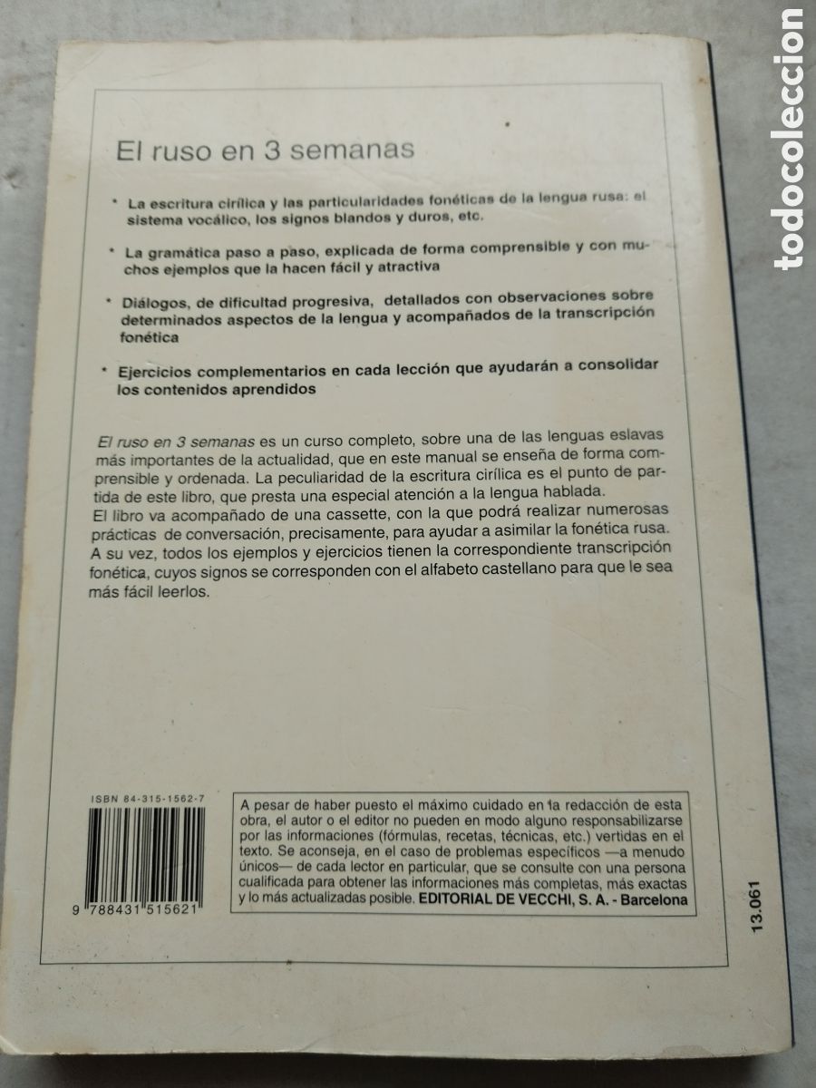 Libros de segunda mano: EL RUSO EN 3 SEMANAS - Foto 9