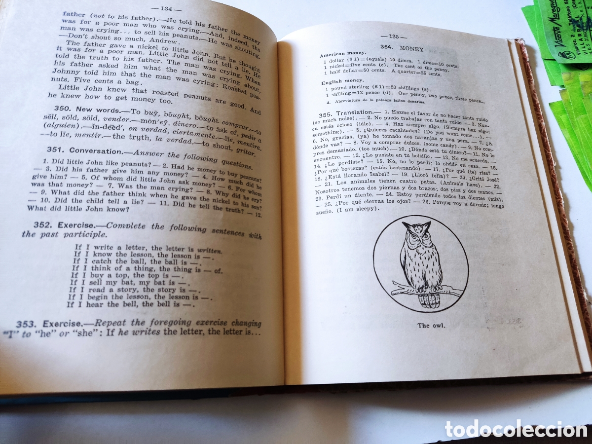 Libros de segunda mano: Libro m&eacute;todo de ingl&eacute;s segundo grado 1954 - Foto 6