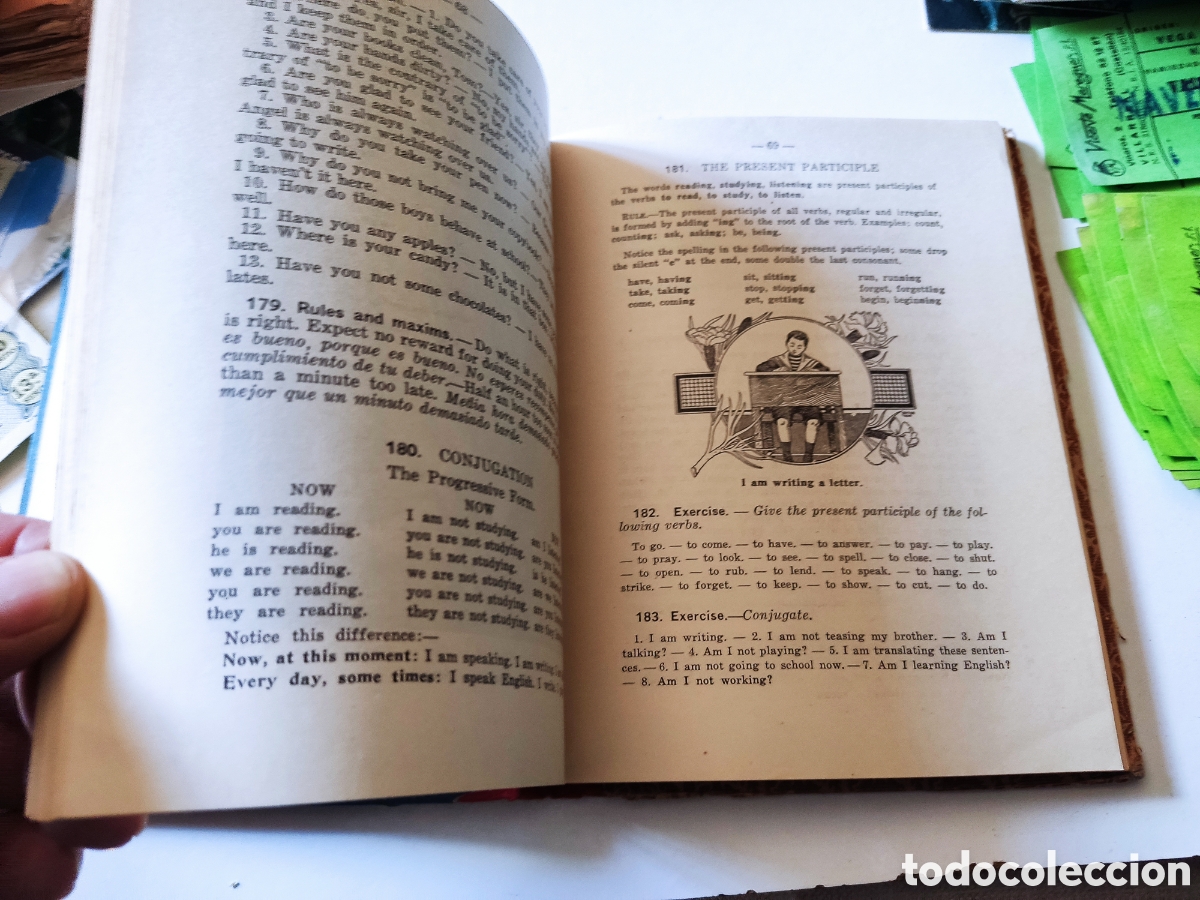 Libros de segunda mano: Libro m&eacute;todo de ingl&eacute;s segundo grado 1954 - Foto 9
