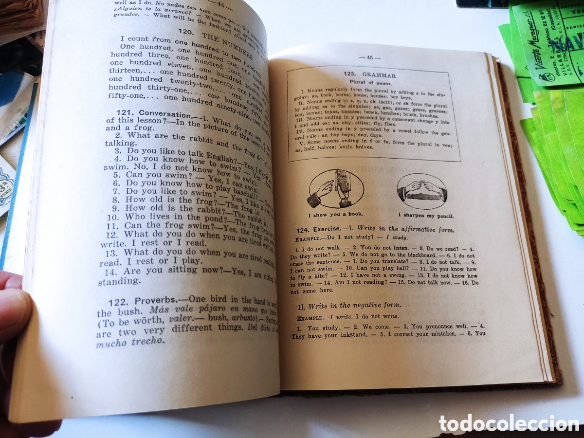 Libros de segunda mano: Libro m&eacute;todo de ingl&eacute;s segundo grado 1954 - Foto 10