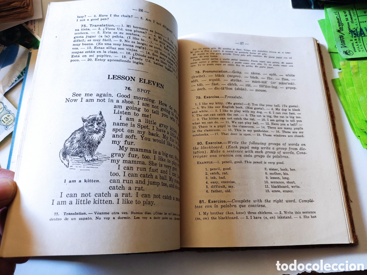 Libros de segunda mano: Libro m&eacute;todo de ingl&eacute;s segundo grado 1954 - Foto 11