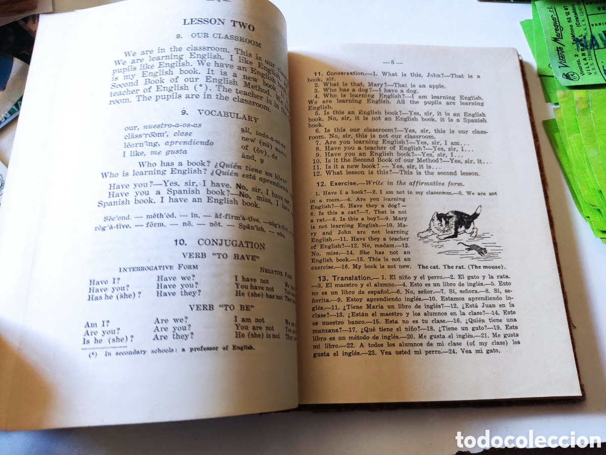 Libros de segunda mano: Libro m&eacute;todo de ingl&eacute;s segundo grado 1954 - Foto 12