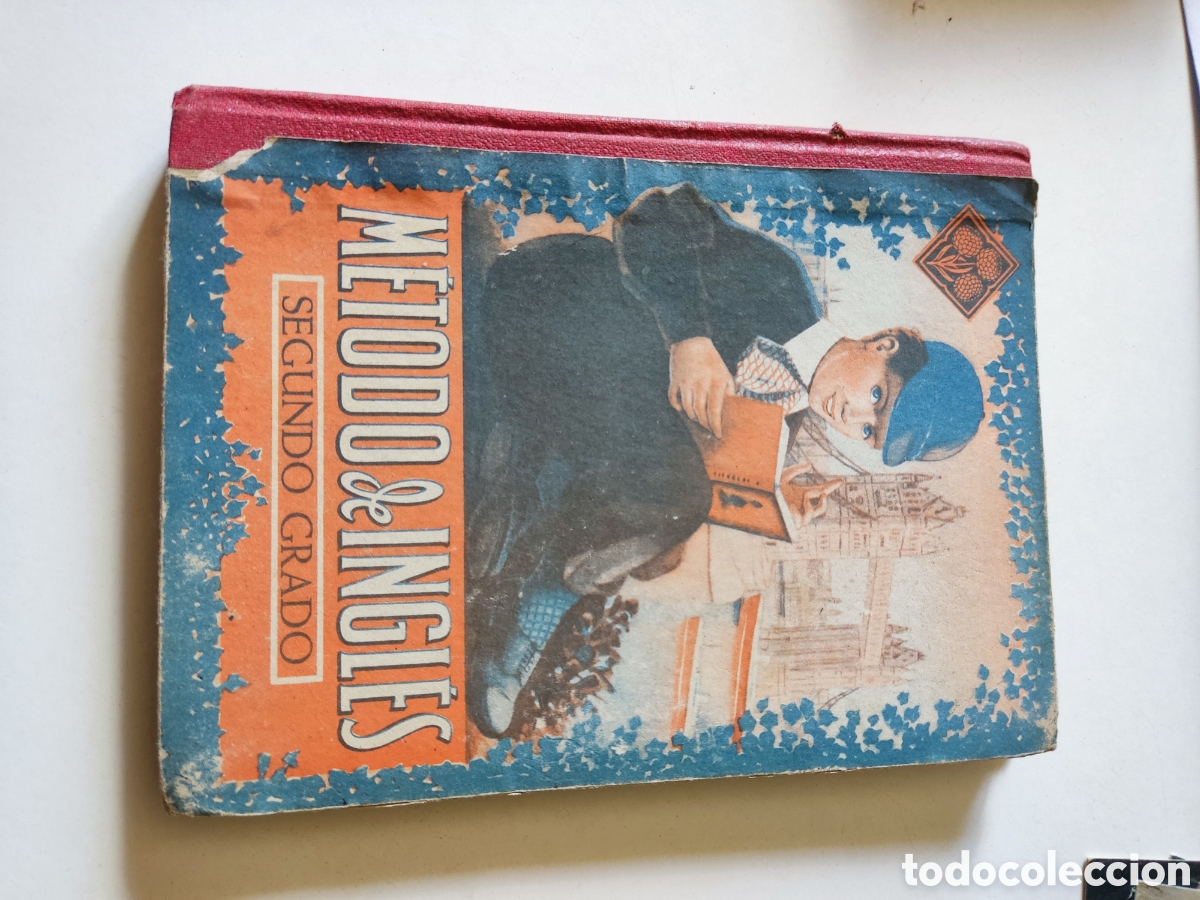 Libros de segunda mano: Libro m&eacute;todo de ingl&eacute;s segundo grado 1954 - Foto 1