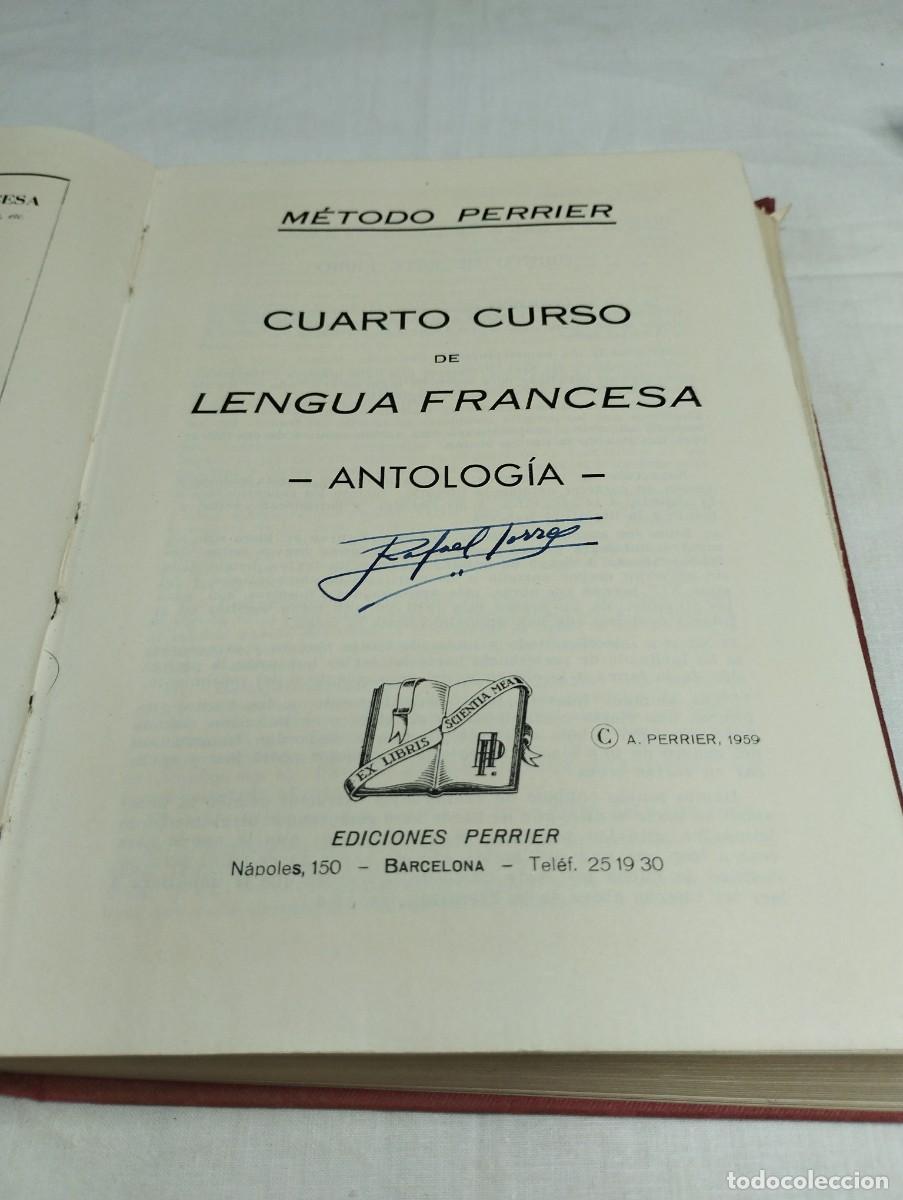 Libros de segunda mano: Cuarto curso de lengua francesa. Ediciones Perrier, 1955 - Foto 2