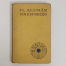 Libros de segunda mano: EL ALEMÁN SIN ESFUERZO. A.CHEREL. ASSIMIL.