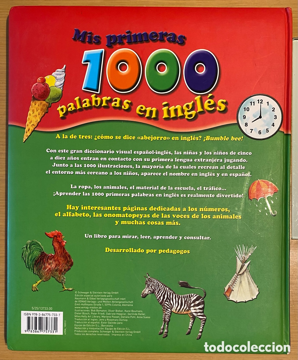 Libros de segunda mano: MIS PRIMERAS 1000 PALABRAS EN INGL&Eacute;S - Foto 2