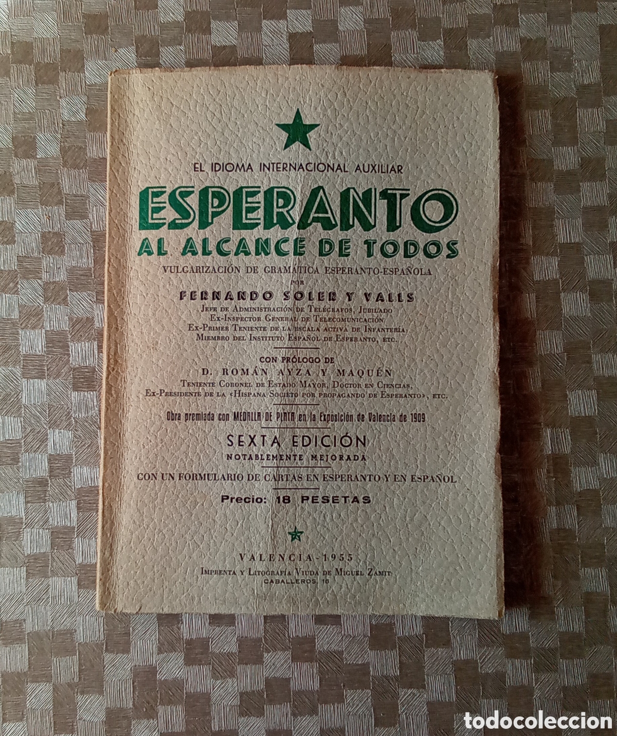 Libros de segunda mano: ESPERANTO al alcance de todos de 1955 - Foto 1