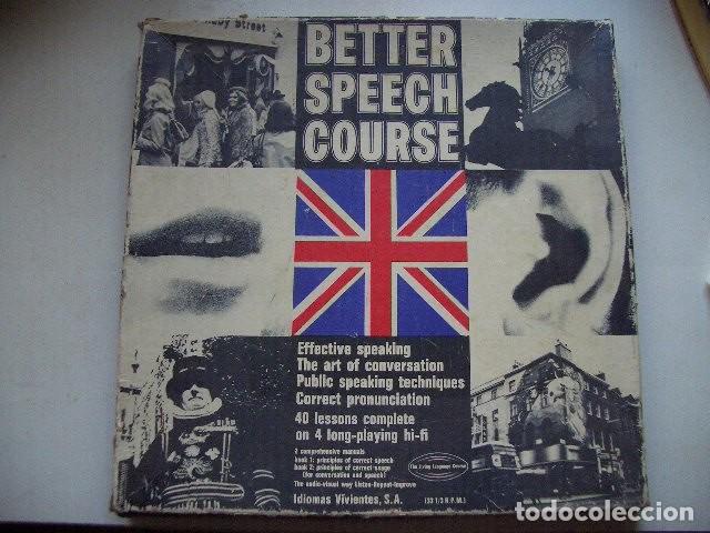Libros de segunda mano: BETTER SPEECH COURSE - Foto 1
