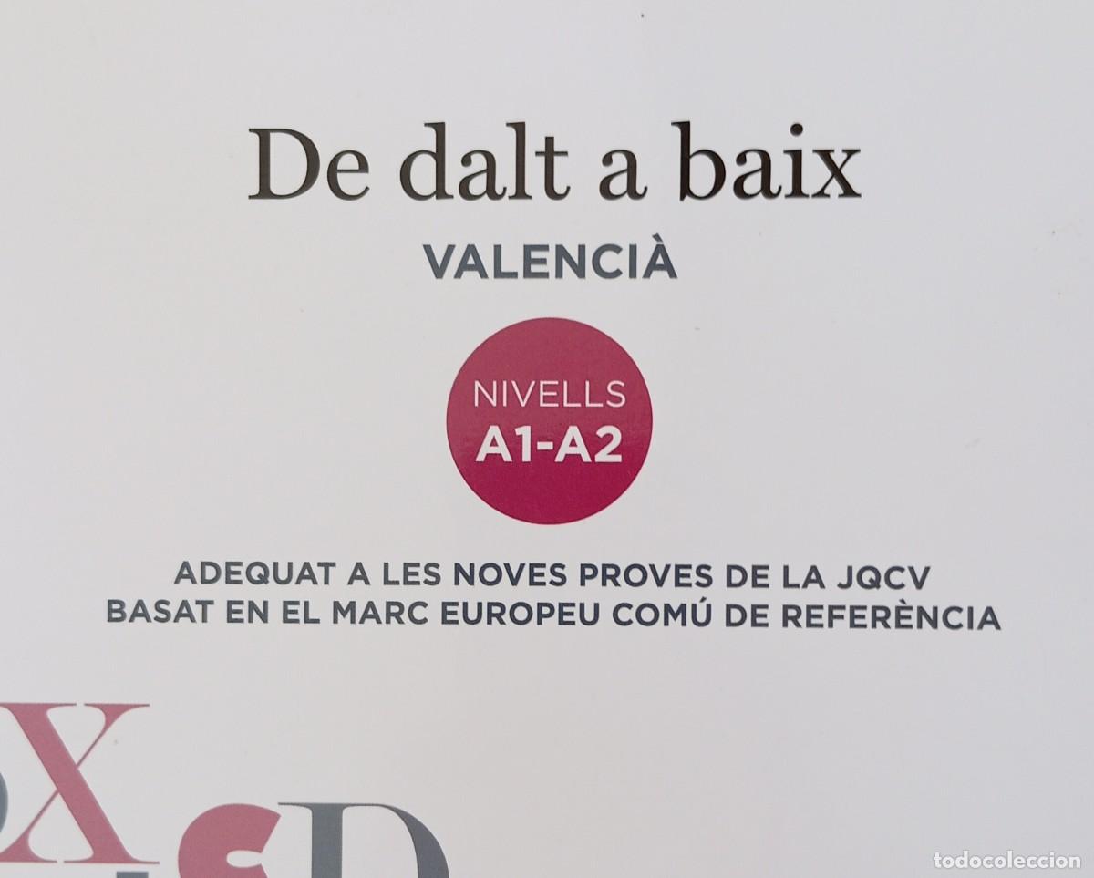 Libros de segunda mano: DE DALT A BAIX VALENCIA NIVELLS A1-A2 - Foto 3