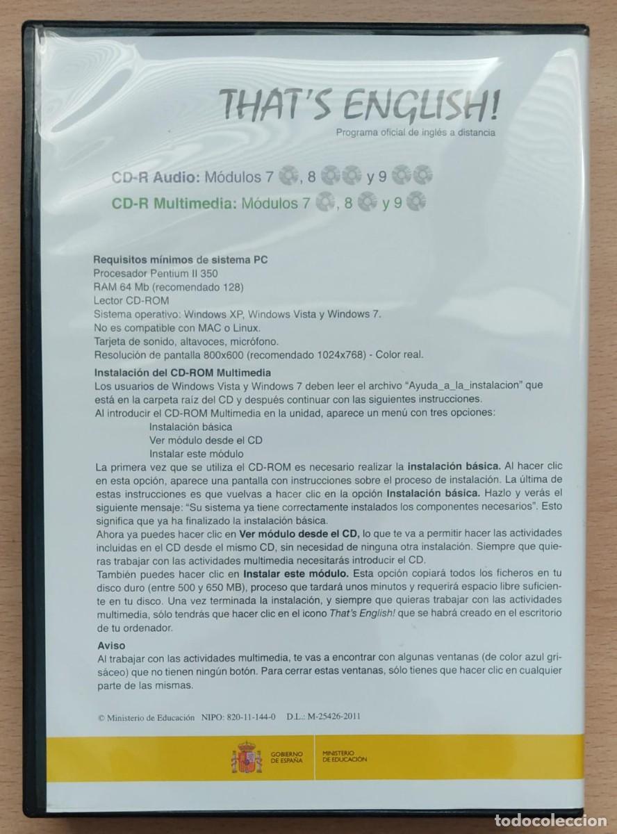 Libros de segunda mano: THATS ENGLISH!. - Foto 23