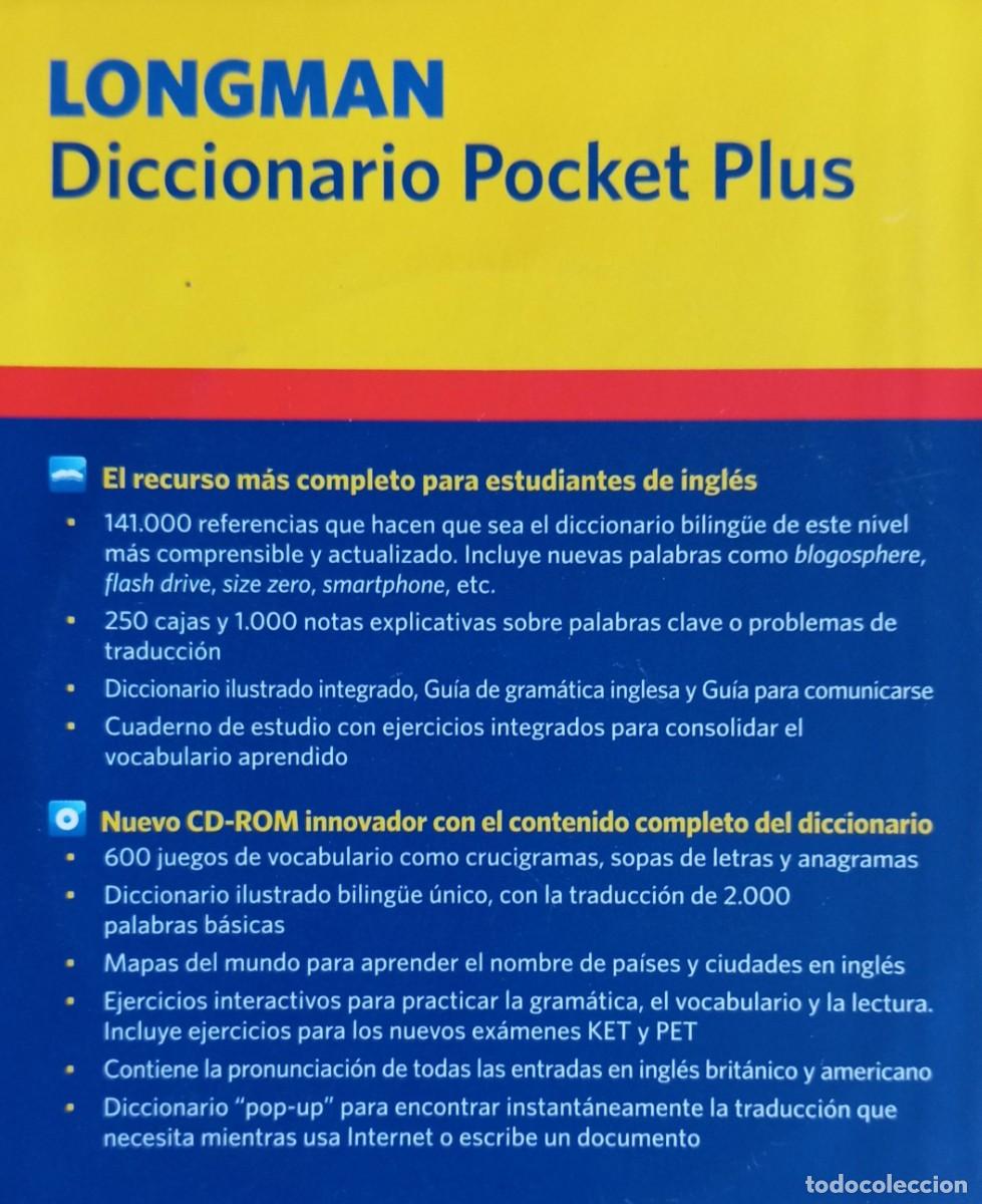Libros de segunda mano: DICCIONARIO POCKET PLUS LONGMAN CON CD - Foto 3