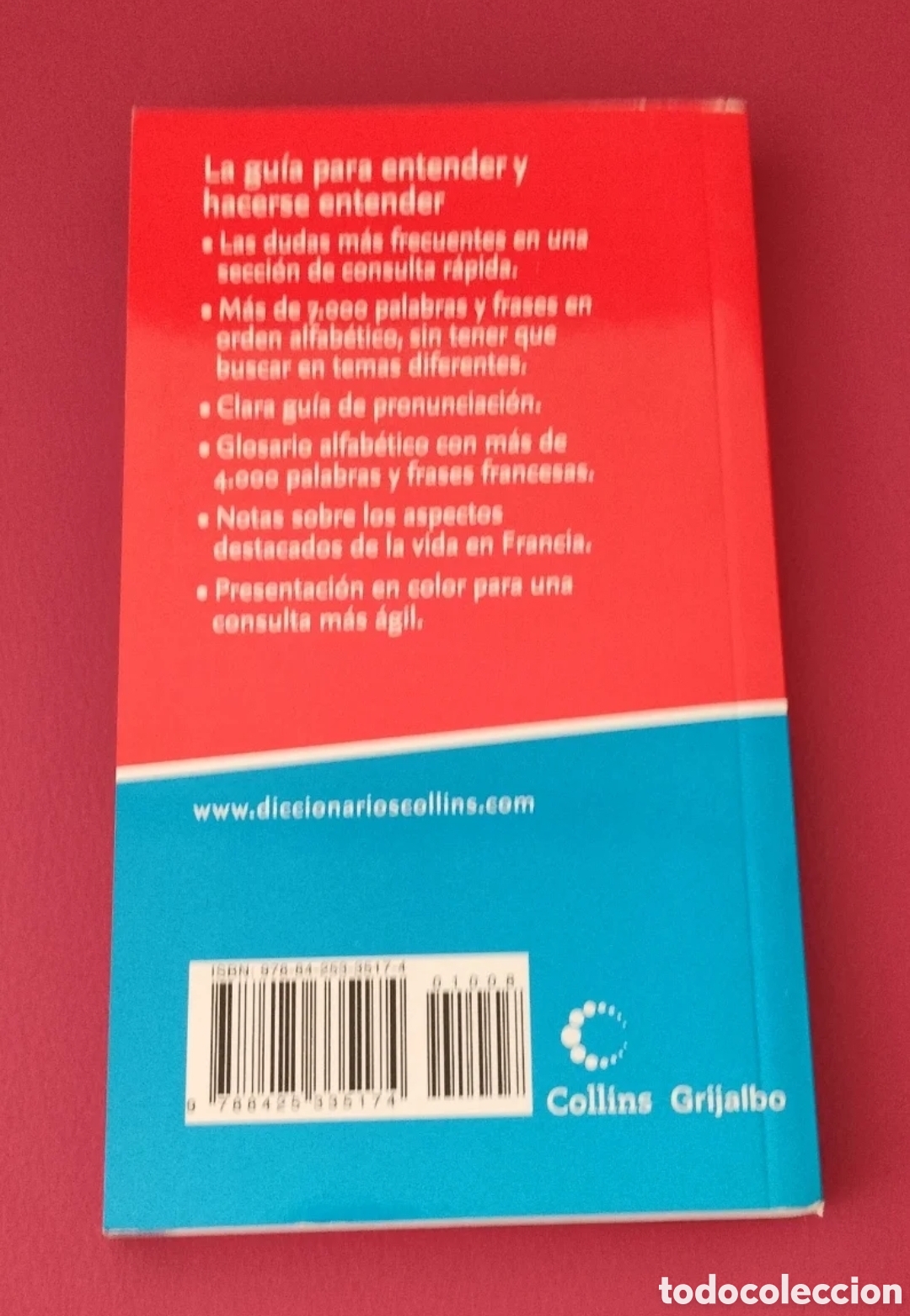 Libros de segunda mano: GU&Iacute;A DE CONVERSACI&Oacute;N FRANC&Eacute;S. COLLINS - Foto 2