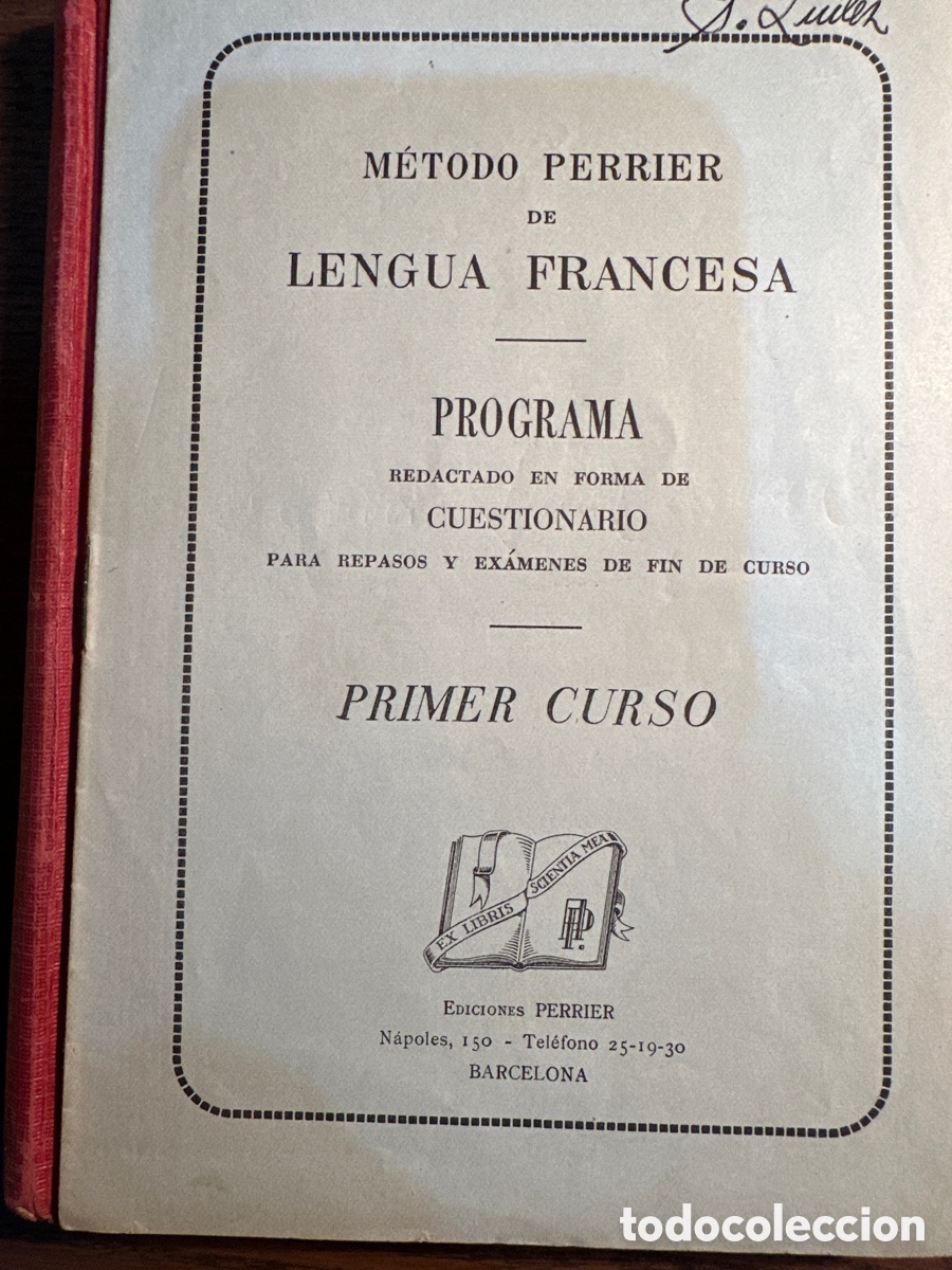 Libros de segunda mano: M&Eacute;TODO PERRIER DE LENGUA FRANCESA (4 libros ) - Foto 5