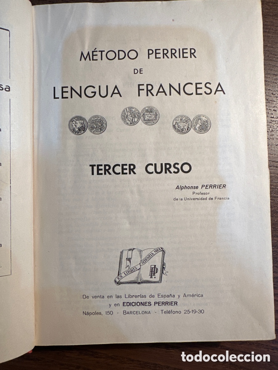 Libros de segunda mano: M&Eacute;TODO PERRIER DE LENGUA FRANCESA (4 libros ) - Foto 8
