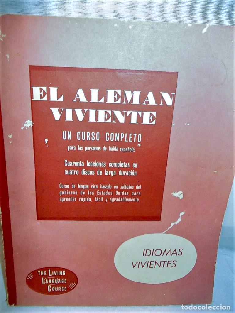 Libros de segunda mano: Libro de idioma Aleman de 1965 El alem&aacute;n viviente - Foto 1