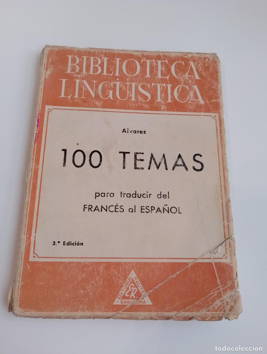 Libros de segunda mano: 100 temas para traducir del Franc&eacute;s al Espa&ntilde;ol - Foto 1