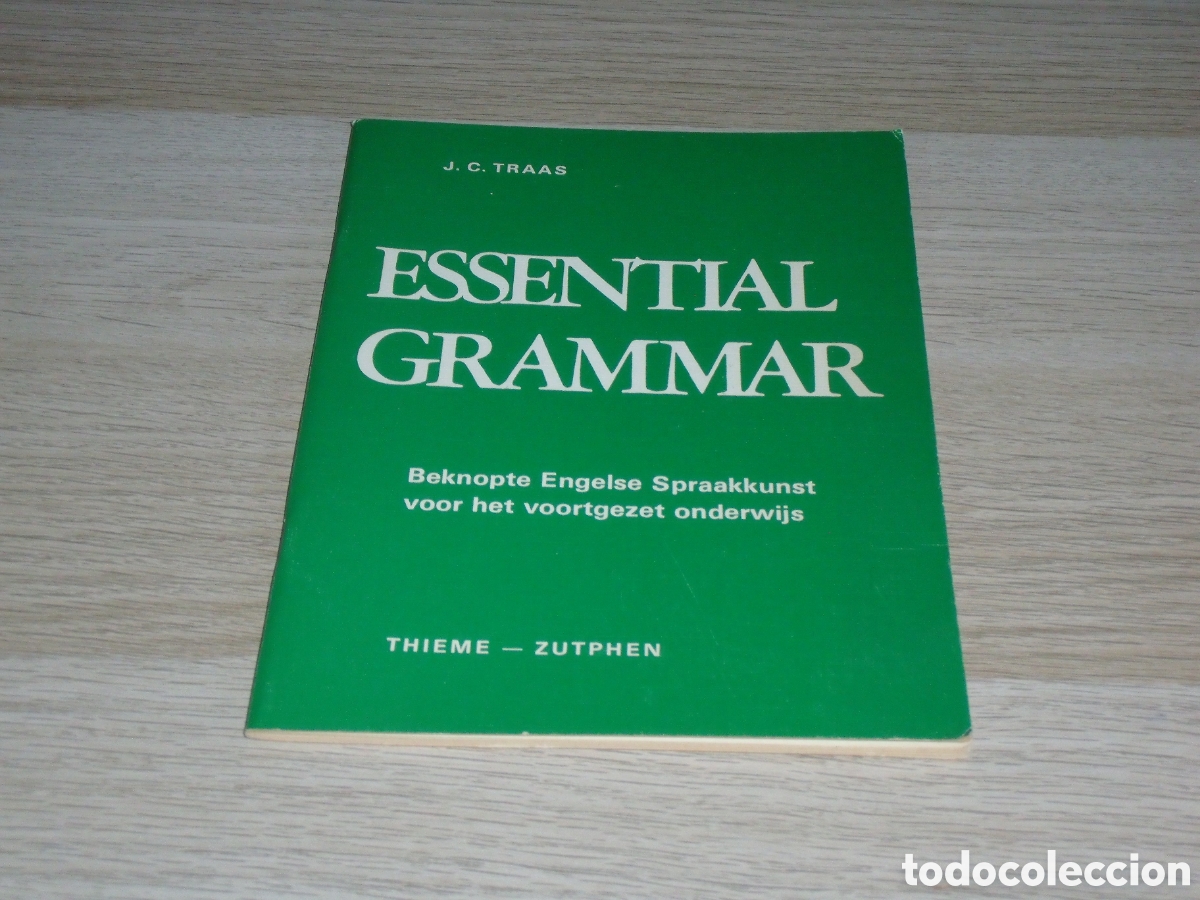 Libros de segunda mano: Essential Grammar autor J. C. Traas - Foto 1