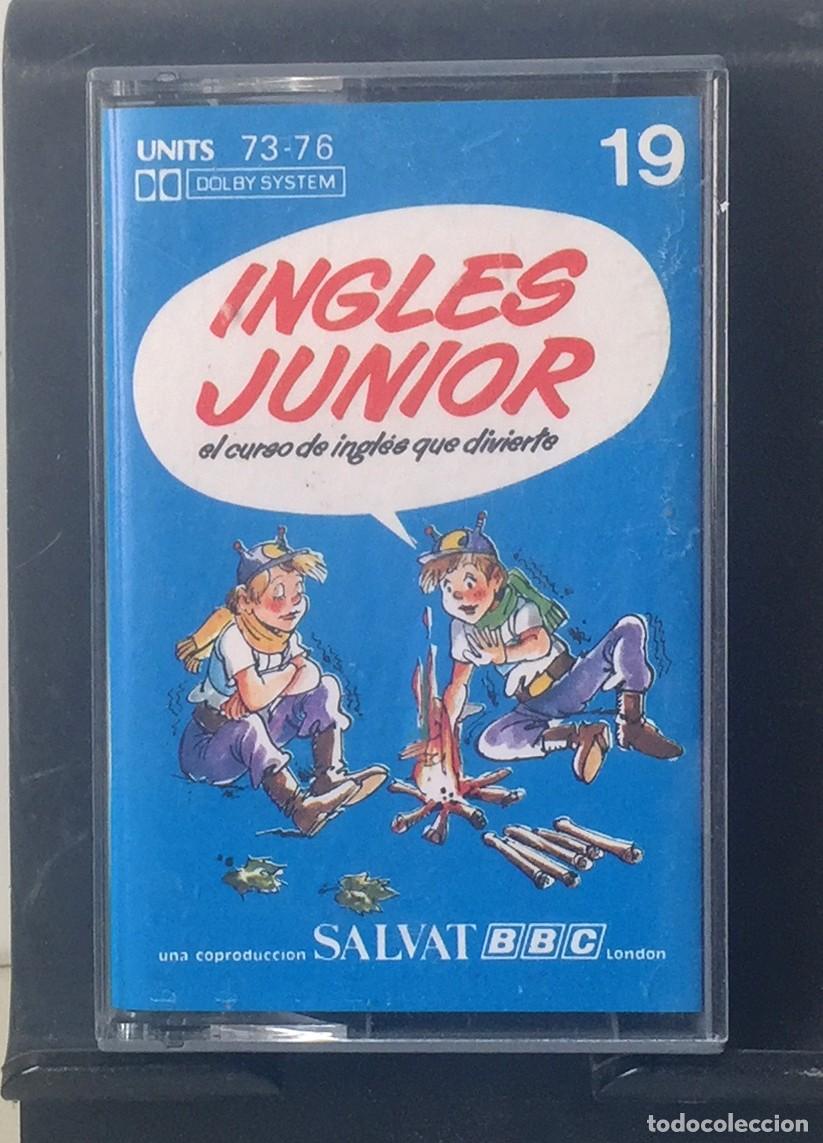 Libros de segunda mano: INGL&Eacute;S JUNIOR. Cassette n&ordm; 19 (Units 73-76) - Foto 1