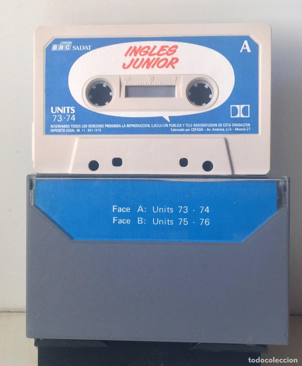 Libros de segunda mano: INGL&Eacute;S JUNIOR. Cassette n&ordm; 19 (Units 73-76) - Foto 2