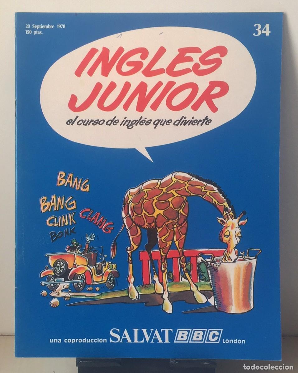 Libros de segunda mano: INGL&Eacute;S JUNIOR. Fasc&iacute;culo n&ordm; 34 - Foto 1