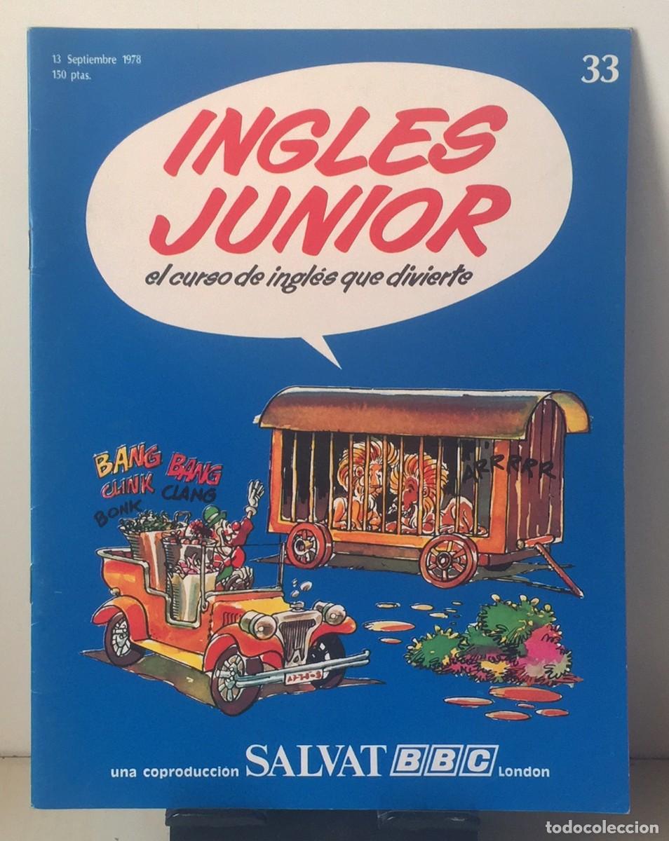 Libros de segunda mano: INGL&Eacute;S JUNIOR. Fasc&iacute;culo n&ordm; 33 - Foto 1