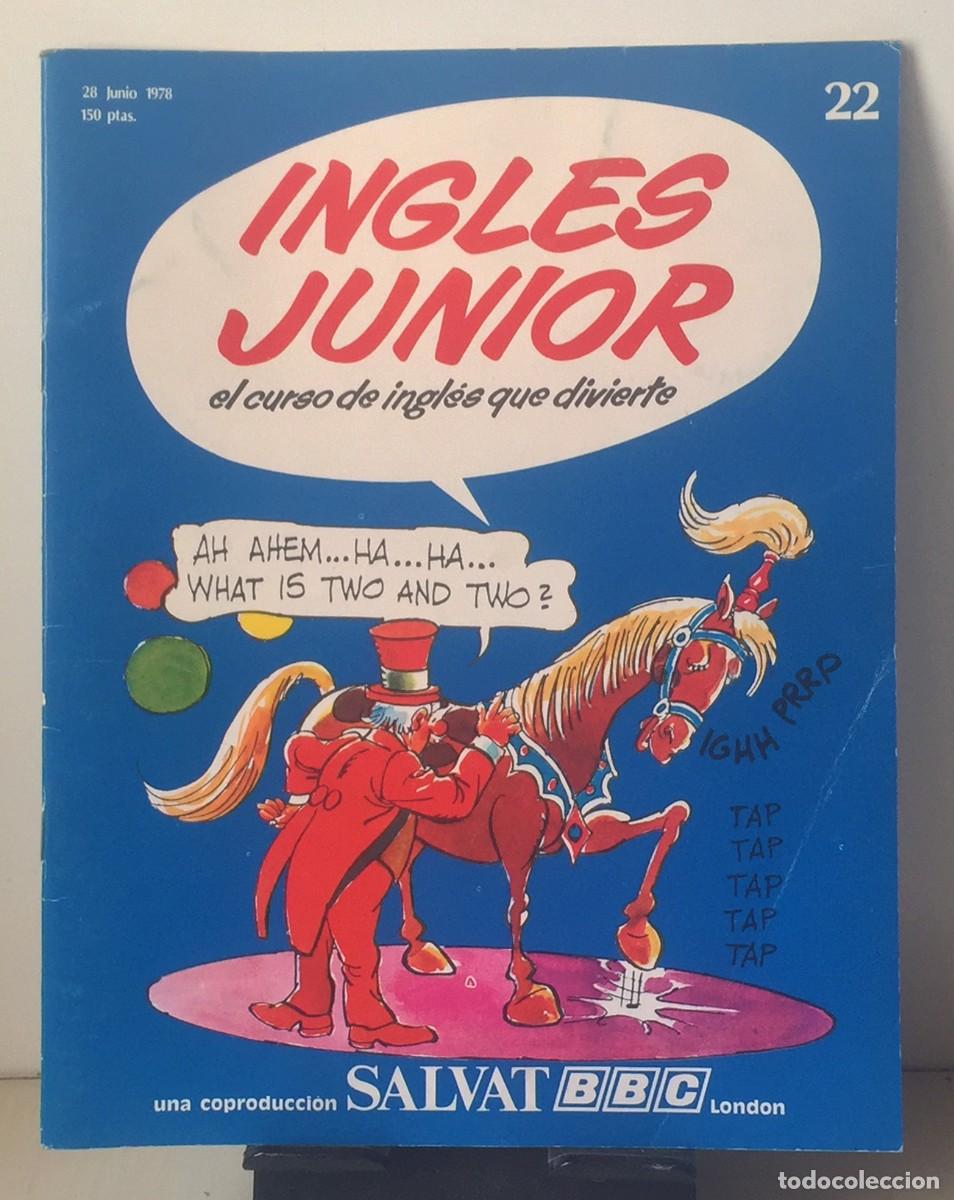 Libros de segunda mano: INGL&Eacute;S JUNIOR. Fasc&iacute;culo n&ordm; 22 - Foto 1