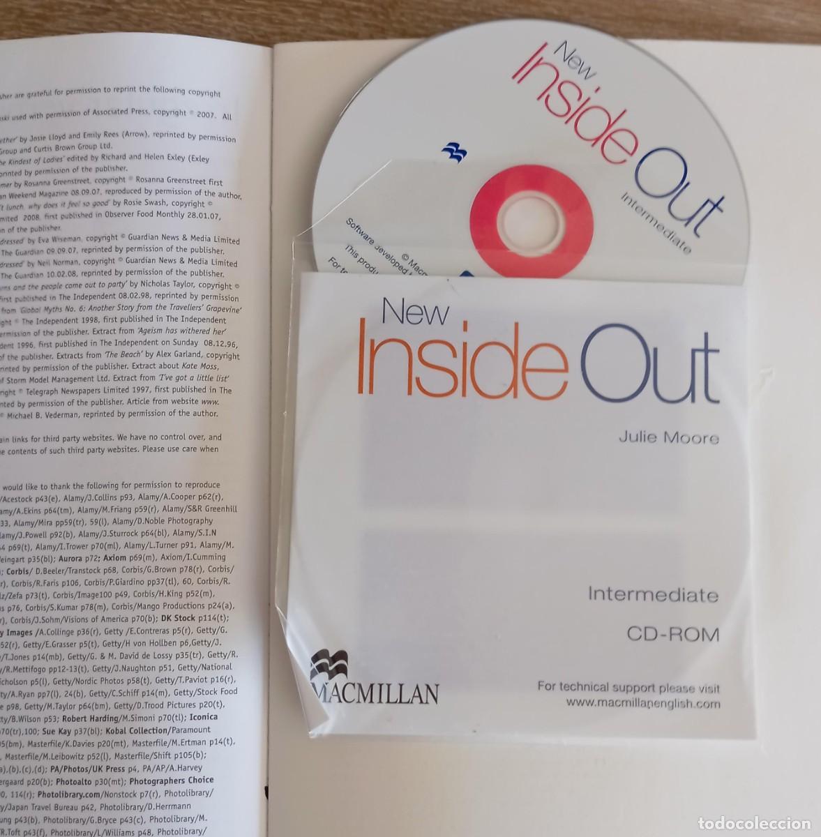 Libros de segunda mano: NEW INSIDE OUT - INTERMEDIATE STUDENT&acute;S BOOK - Foto 2