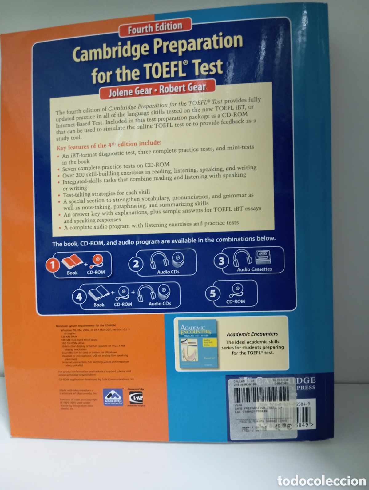 Libros de segunda mano: Cambridge Preparation for the toefl test - Foto 2