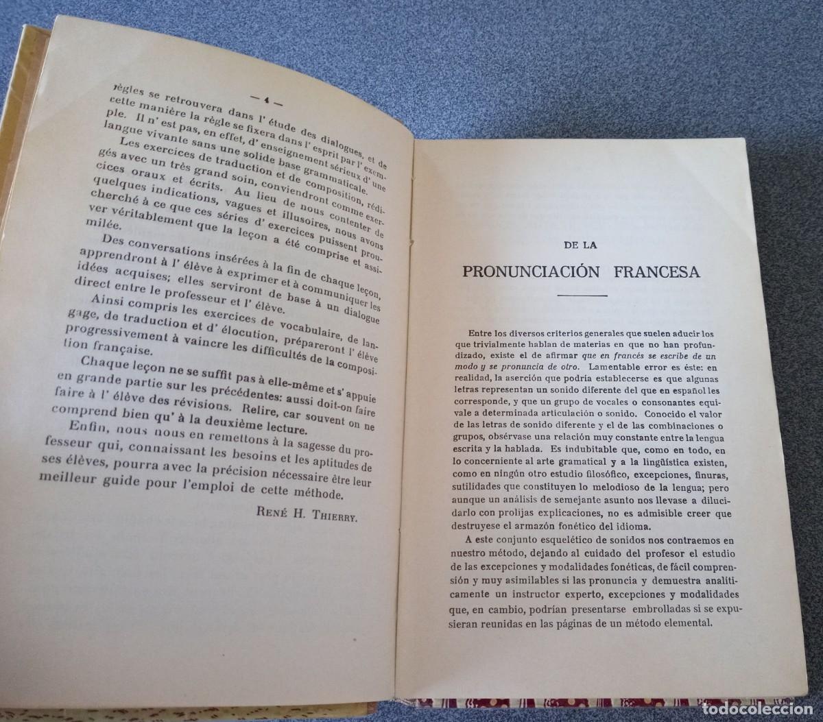 Libros de segunda mano: M&eacute;todo de Franc&eacute;s Ren&eacute; H.Thierry - Foto 6