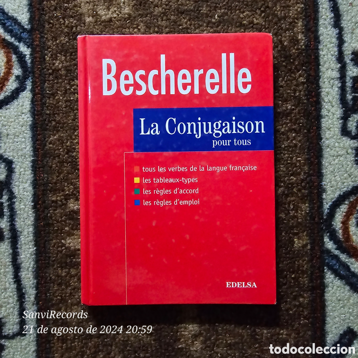 Libros de segunda mano: BESCHERELLE, LA CONJUGAISON POUR TOUS - Foto 1