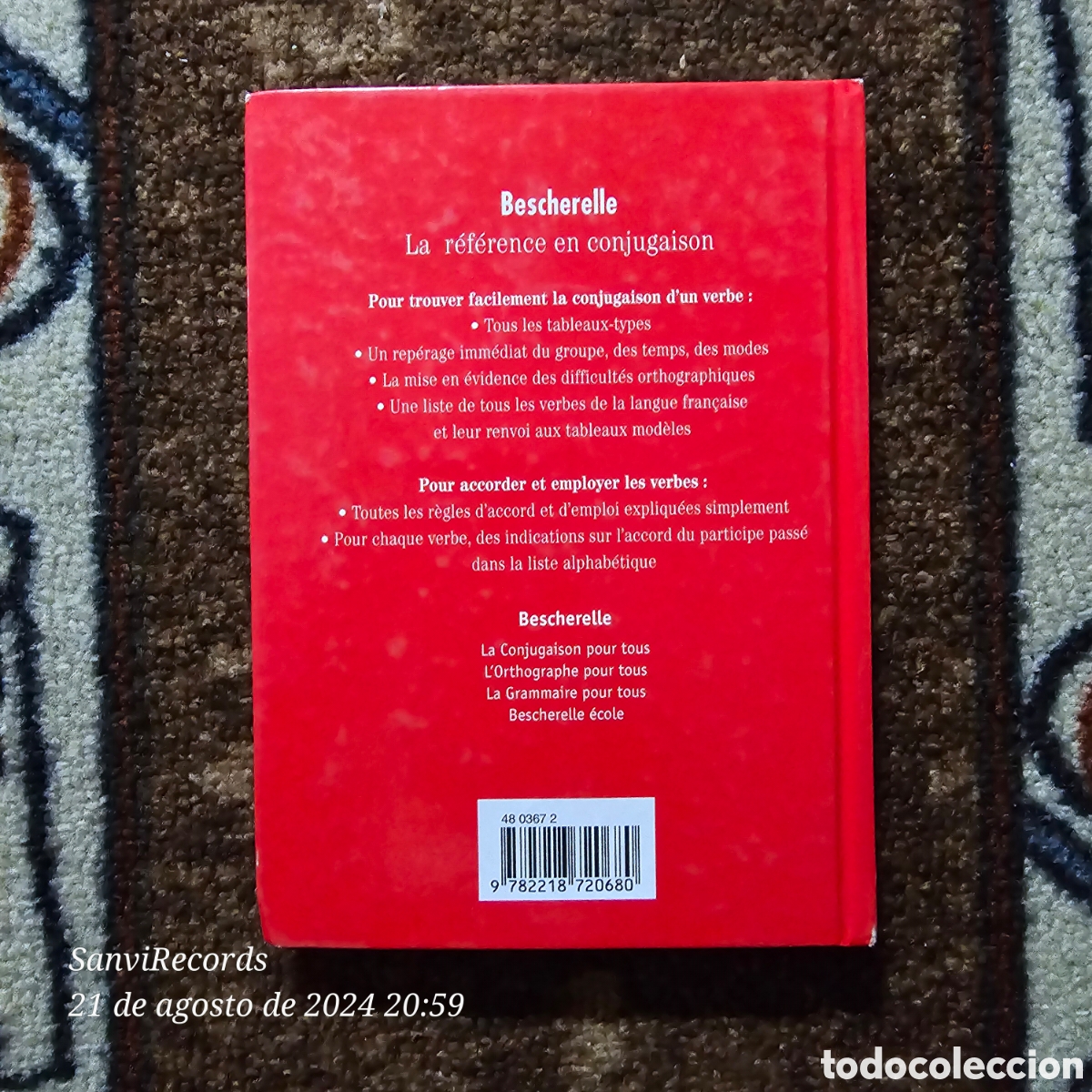 Libros de segunda mano: BESCHERELLE, LA CONJUGAISON POUR TOUS - Foto 2