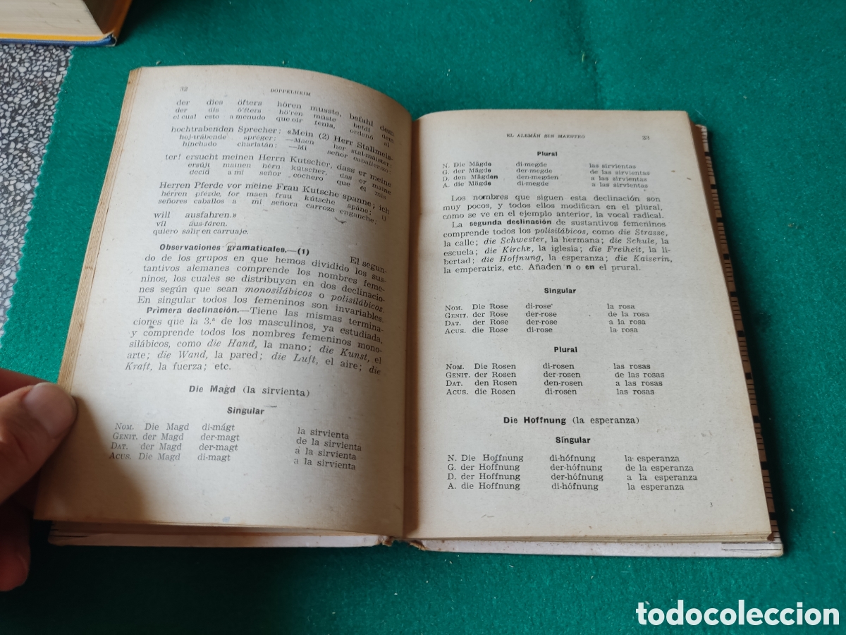 Libros de segunda mano: Libro El alem&aacute;n sin maestro 1943 libro de escuela para aprender ingl&eacute;s - Foto 7