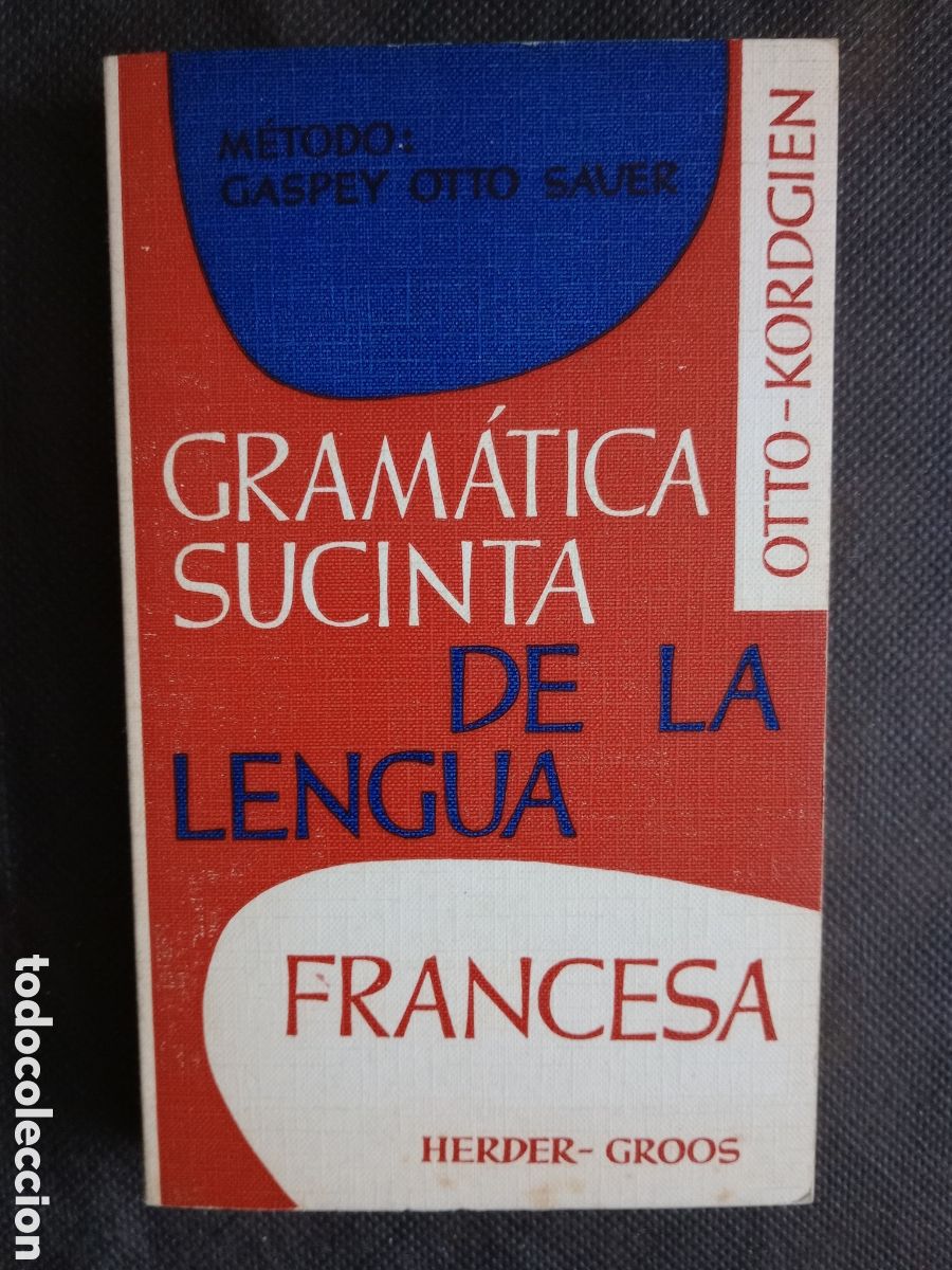 Libros de segunda mano: Gram&aacute;tica sucinta de la lengua francesa - Foto 1