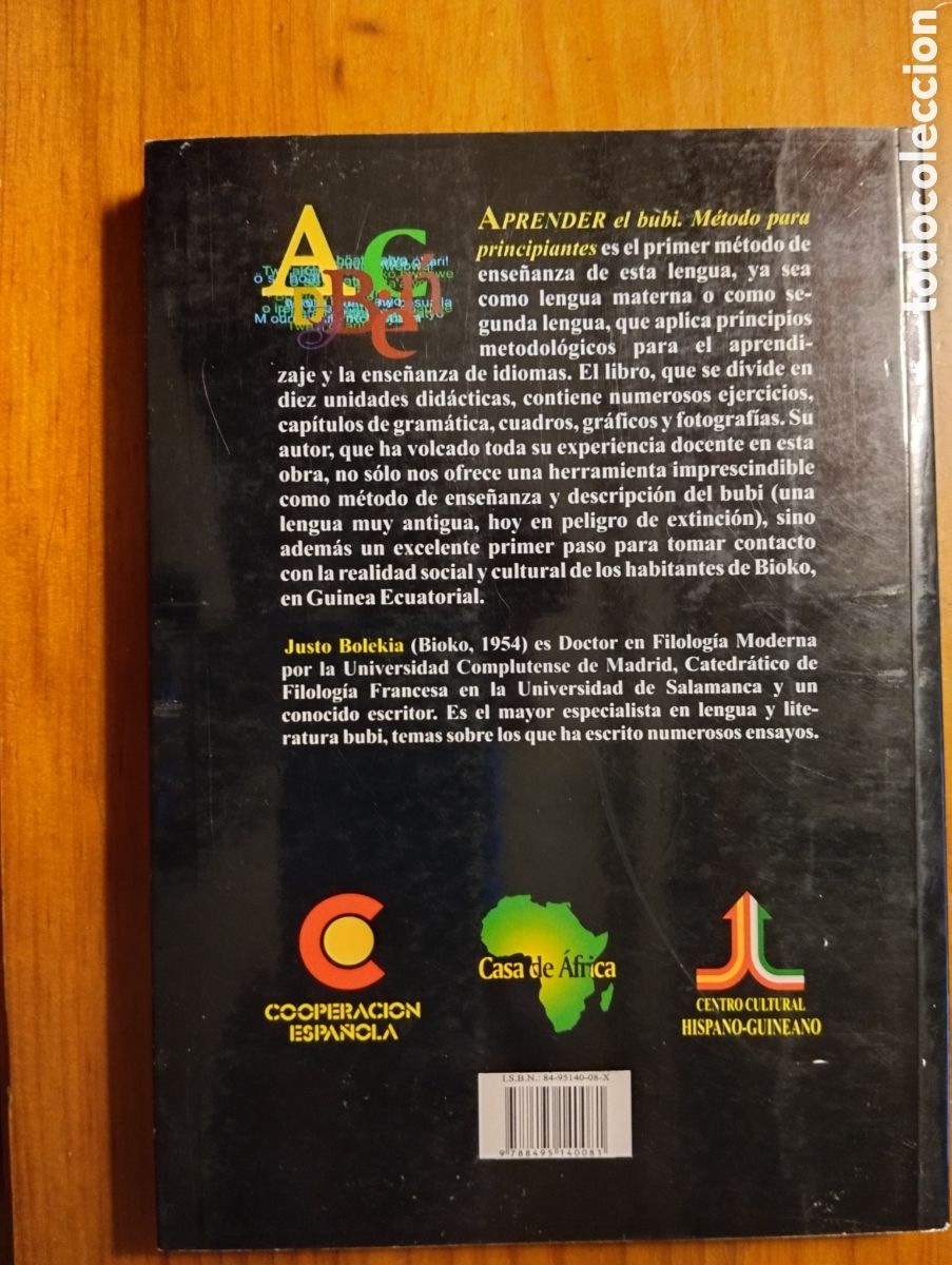Libros de segunda mano: Aprender el bubi, Justo Bolekia - Foto 2