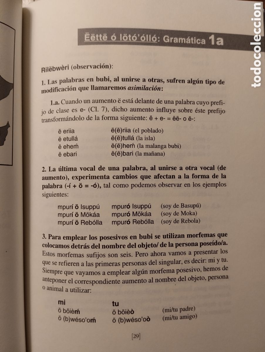 Libros de segunda mano: Aprender el bubi, Justo Bolekia - Foto 3